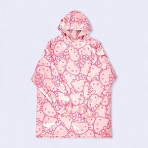 Hello Kitty Pink Hoodie Glazey Kitsch